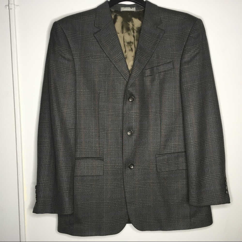 Oscar de la Renta plaid Blazer jacket